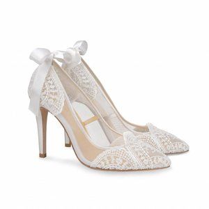 Bella Belle Bridal Heels - never worn